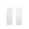 CosmoLiving by Cosmopolitan White Marble Glam Bookends, 6" x 4" x 2"